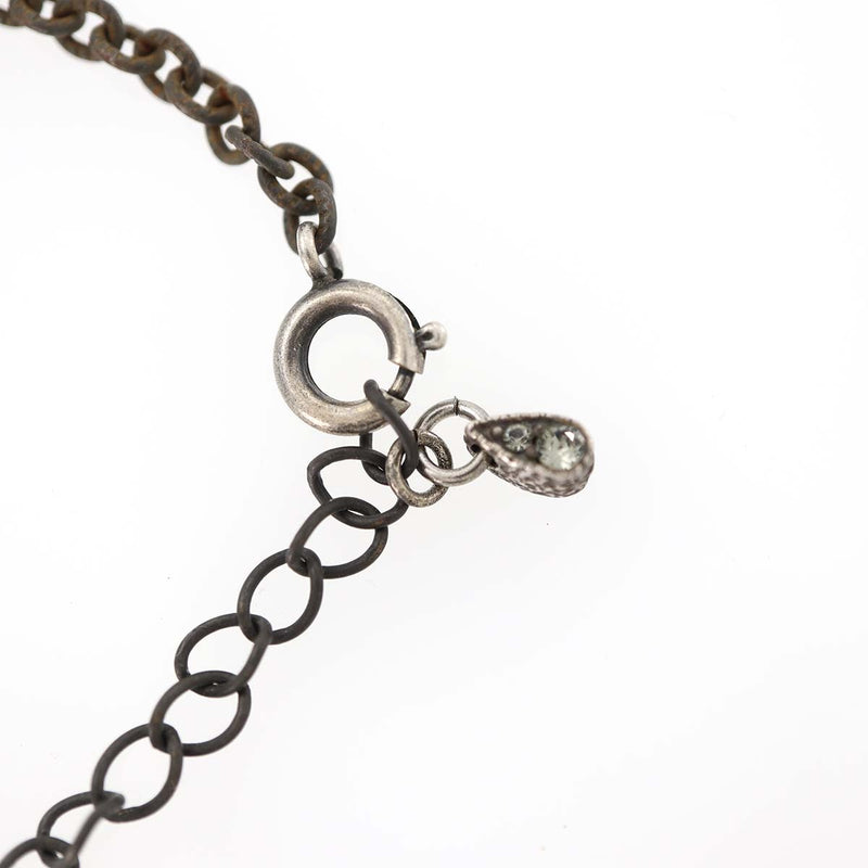 FOXEY フォクシー ネックレス Crystal Moon クリスタルムーン アクセサリー グレー 21.3g H21006