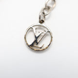 LOUIS VUITTON ルイヴィトン M63197 ネックレス エセンシャルV シルバーカラー 重量約9.3g アクセサリー 22s1091-1