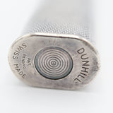 dunhill ダンヒル ガスライター スリム オーバル ローラー式 シルバーカラー 着火未確認 H3162-1