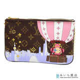 LOUIS VUITTON ルイヴィトン M68486 ヴィィヴィエンヌ ポシェット ドゥーブルジップ モノグラム ウォレット ショルダーバッグ H11230