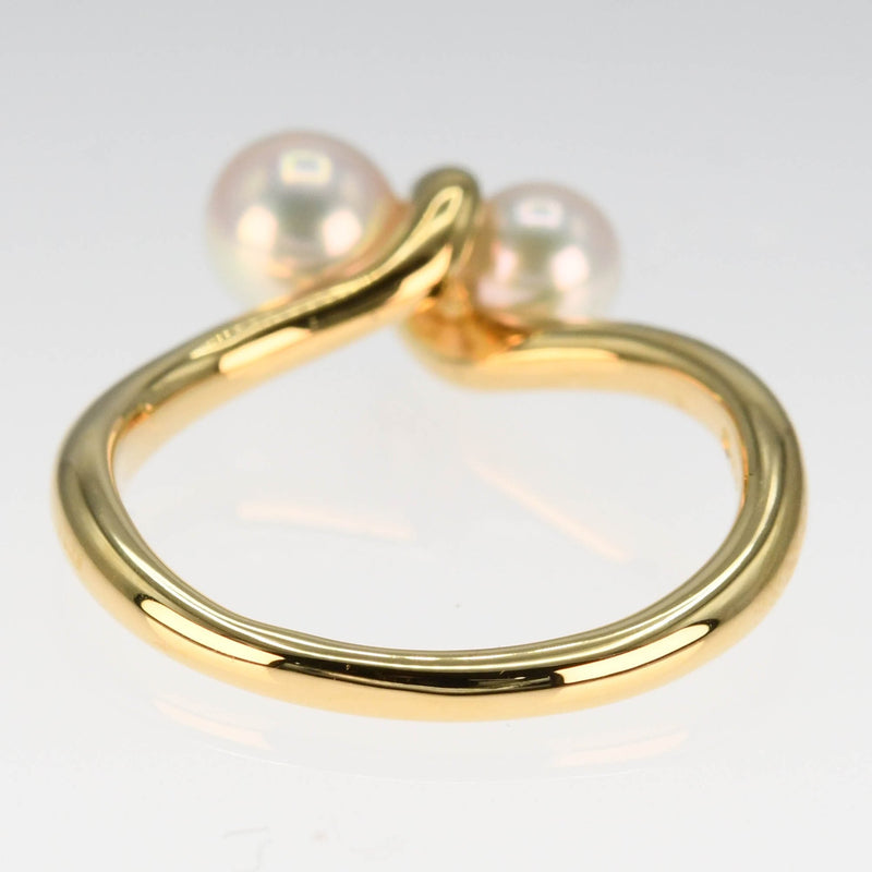 仕上済 MIKIMOTO ミキモト パール リング 指輪 K18 約12号 約4.3g ジュエリー k813