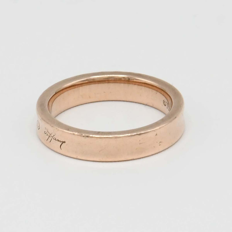 TIFFANY＆Co. ティファニー 1837 ナローリング 指輪 メタル 約4.2g 約10号 アクセサリー レディース ok886