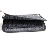 GOYARD ゴヤール プリュメ PLUMET ショルダーバッグ グリス グレー ポーチウォレット 袋 ストラップ 26k13-2