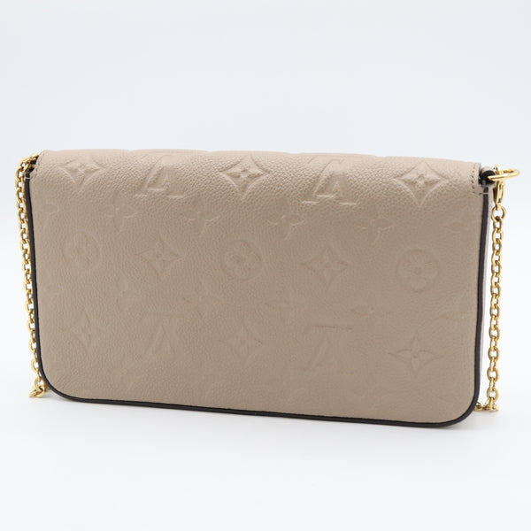 LOUIS VUITTON ルイヴィトン M68697 ポシェットフェリシー アンプラント トゥルトレール チェーンショルダー 付属品有 H18895