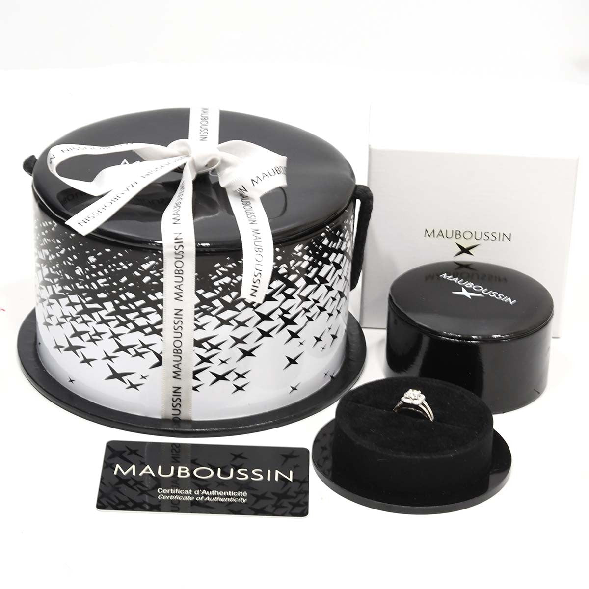【限定値下げ】MAUBOUSSIN モーブッサン チャンスオブラブ 9号リング 楽天市場】MAUBOUSSIN モーブッサン チャンスオブラブ ダイヤ