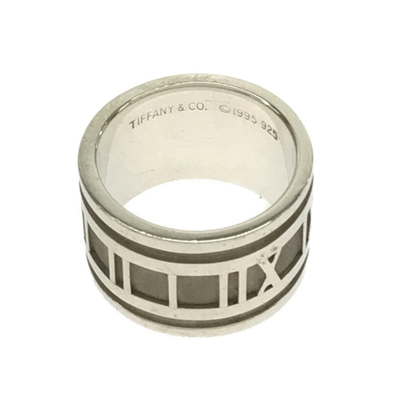 TIFFANY&Co. ティファニー アトラス ワイド リング 925 シルバー 約7号 8.5g アクセサリー H15339-3