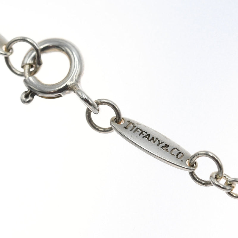 TIFFANY＆Co. ティファニー オープンハート パール ラリアット ネックレス 約5.8g 925 シルバー アクセサリー レディース H4770
