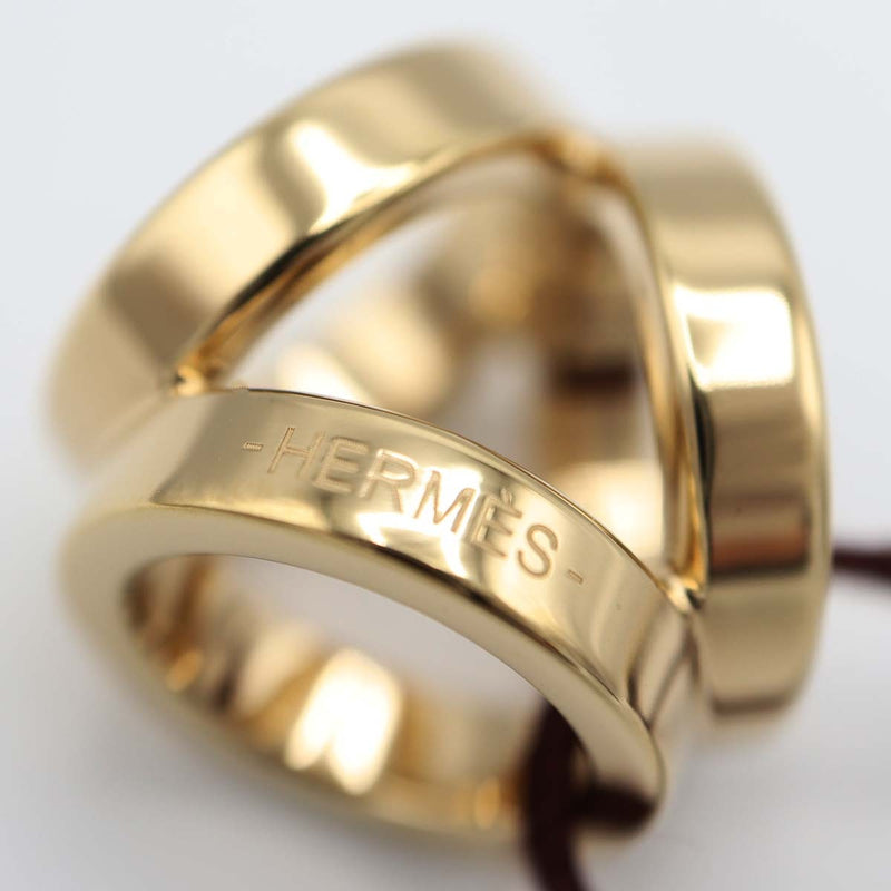 未使用 HERMES エルメス スカーフリング ミニ・トリオ ツイリー GP ゴールドカラー アクセサリー 箱有 H17376