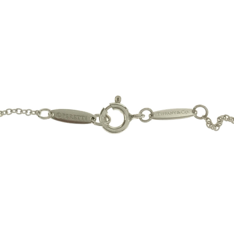 TIFFANY＆Co. ティファニー オープンハート ネックレス 約16mm ペンダント シルバー Ag925 約3.2g アクセサリー 24k1071-1