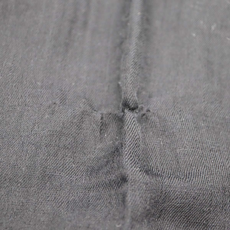 CHANEL シャネル ストール 黒 CC ココマーク カシミヤ 100％ 薄手 ショール 服飾小物 H20760