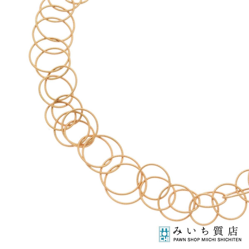 BUCCELLATI ブチェラッティ ネックレス ロング 18KT 40.5g ゴールド ジュエリー mo245