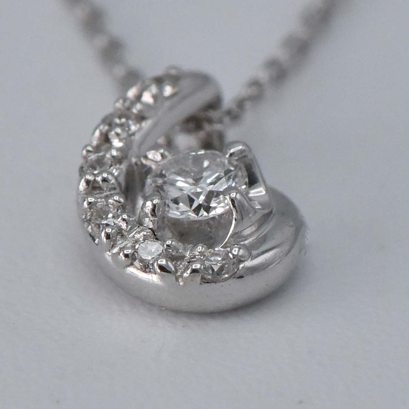 Vendome Aoyama ヴァンドーム青山 ダイヤ K18/K18WG 約1.9g ネックレス アクセサリー eco1702