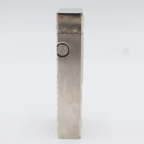 Dunhill ダンヒル ガスライター ロゴ ローラー式 喫煙具 シルバーカラー 着火未確認 eco1727