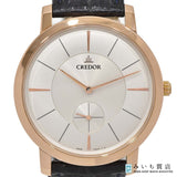 稼働 腕時計 SEIKO セイコー CREDOR クレドール 6898-00D0 18KT 手巻き スモセコ 総重量約70g H11899