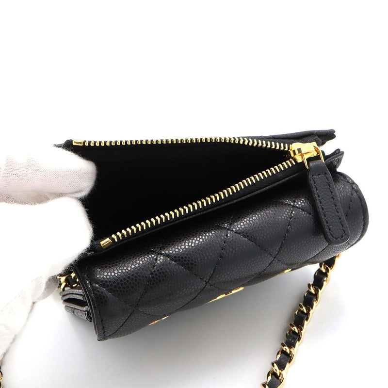 CHANEL シャネル ミニ チェーンウォレット マトラッセ ココマーク 星