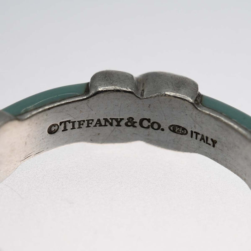 TIFFANY&Co. ティファニー リング シグネチャー ティファニーブルー 925 約5.1g アクセサリー 24k198-6