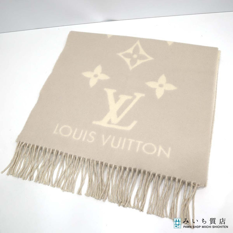 LOUIS VUITTON ルイヴィトン LV マフラー エシャルプ レイキャビック M70462 カシミア 服飾小物 eco1687