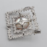 TASAKI タサキ ブローチ パール 約15.8g シルバー アクセサリー K1469!