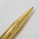 Cartier マストドゥカルティエ ボールペン ツイスト式 筆記用具 ゴールドカラー 筆記確認済み J459