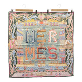 未使用 HERMES エルメス カレ90 Super Silk Quest スーパーシルククエスト シルク100％ グリーン系 服飾小物 H19940