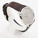 稼働 腕時計 LONGINES ロンジン Admiral 5 Star アドミラル 5スター 15702259 自動巻 シルバー色文字盤 ベルト社外品 eco1955