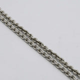 Christian Dior ディオール ネックレス チェーン 約25.1g シルバーカラー アクセサリー 25s584-1