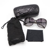 CHANEL シャネル サングラス 5205-A c.1263/3C 58□16 135 ブラック アイウェア 服飾小物 度無し H20606