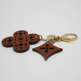 LOUIS VUITTON ルイヴィトン LV M66778 ビジューサック アラベスク モノグラムフラワー チャーム キーホルダー ブラウン系 H25006