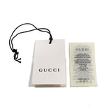 GUCCI グッチ マフラー 598993 3GC15 GGウール ラメ ジャカード ブラック×ベージュ タグ外れ H22697