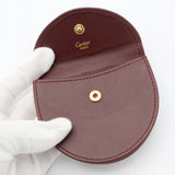 Cartier カルティエ コインケース マストライン 小銭入れ 財布 ボルドー レディース 19K362-166