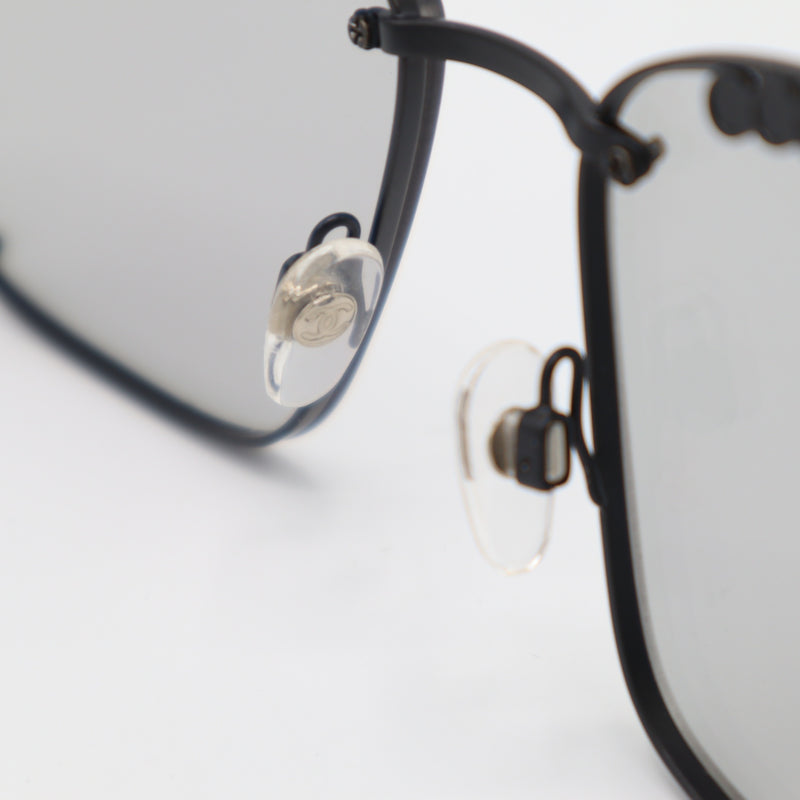 CHANEL シャネル フェイクパール サングラス 4235-H c.101/87 スクエア 度なし ケース有 25k639-1