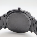 腕時計 稼働 GUCCI グッチ 157.3 グリップ クォーツ メンズ ブラックカラー 袋 26k524-3
