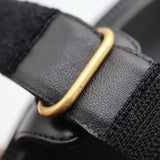 Christian Dior ディオール サンダル Dioract ディオールアクト 38 約25cm ブラック 靴 H20594