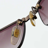 GUCCI グッチ サングラス 2743/F/S GG2743 BKPYT 62□13 130 グラデーション 眼鏡 メガネ 度あり ケース有 H21413