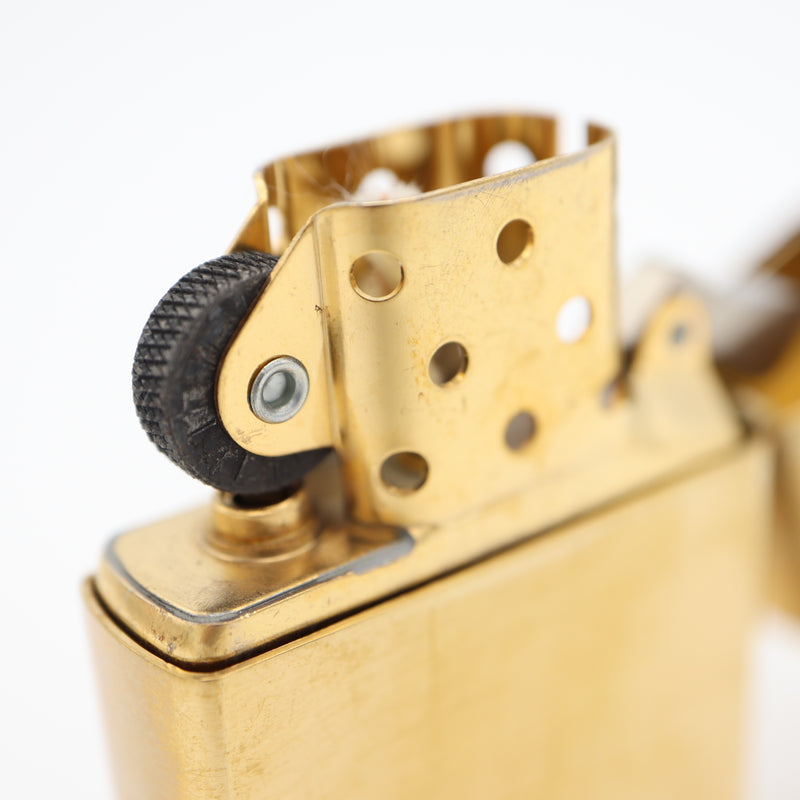 ZIPPO ジッポ オイルライター トランプ フルハウス ポーカー ゴールドカラー 喫煙具 着火未確認 ケース有 ko69