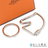 HERMES エルメス シュバル キーリング キーホルダー シルバーカラー 箱保管袋 26k493-8