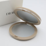 未使用 Christian Dior ディオール ミラー ポケットミラー 鏡 非売品 ノベルティ ベージュ系 箱有 H22876-4