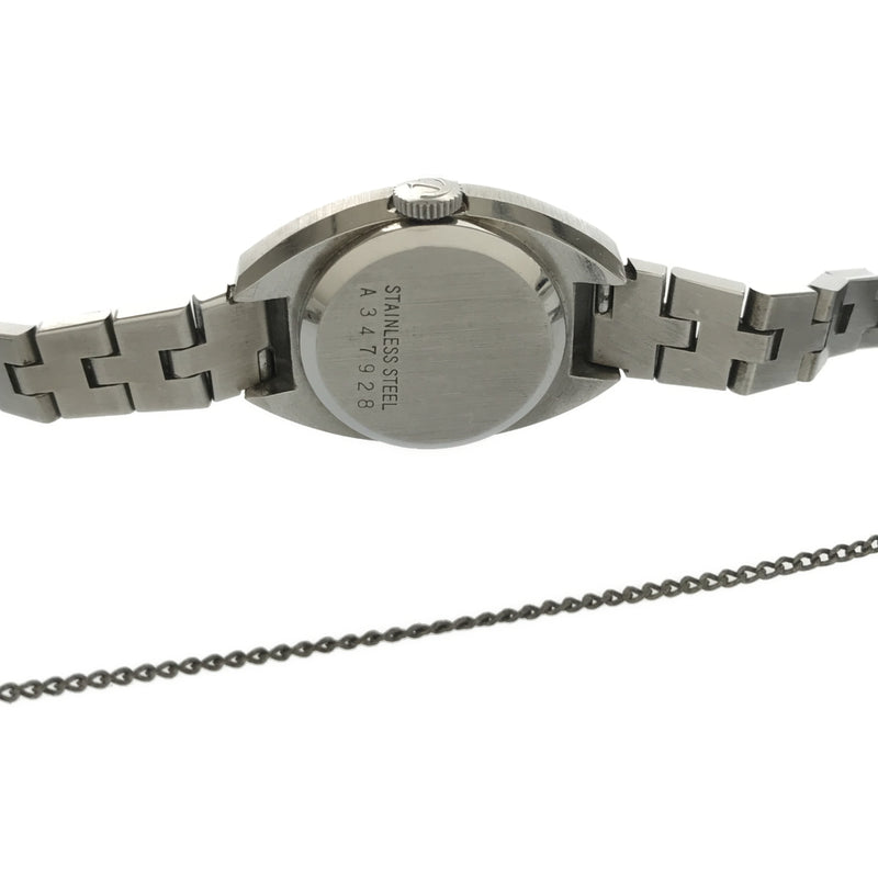 稼働 腕時計 RADO ラドー Bernina ベルニア 手巻き SS シルバー色文字盤 ベルト社外品 H.119