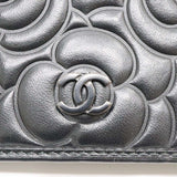 CHANEL シャネル チェーンウォレット カメリア 24番台 ショルダーバッグ ココマーク ブラック ギャラ有 H8450