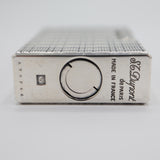 S.T.Dupont デュポン ライン1 ショート ガスライター 喫煙具 シルバーカラー 着火未確認 ケース有 eco1529