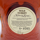 未開栓 お酒 WILDTURKEY ワイルドターキー ケンタッキー レジェンド バーボンウィスキー 50.5% 750ml 23k222-49