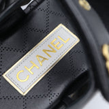 CHANEL シャネル G45430 サンダル マトラッセ ロゴ ココマーク ブラック 37サイズ レディース 保管袋 26k894-11