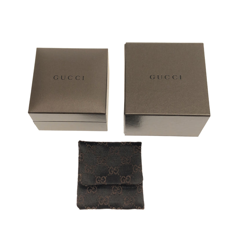 グッチ GUCCI Gロゴ リング スクエア シルバー 925 12号 6.9g アクセサリー 指輪 ブロック yo407