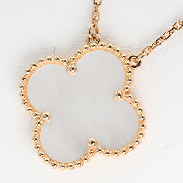 仕上済 VanCleef&Arpels ヴァンクリーフ&アーペル VCA マジックアルハンブラ ネックレス 銀座限定 Au750 6.3g ケース有 H10568
