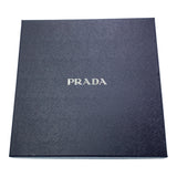 PRADA プラダ スカーフ 90 ロゴ 総柄 シルク100％ 服飾小物 箱あり H21958