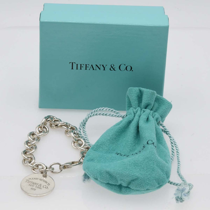 Tiffany & Co. 925 ブレスレット リターントゥ 箱付き TIFFANY&Co. ティファニー ブレスレット リターントゥ 925 約37.4g 箱