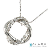 Vendome Aoyama ヴァンドーム青山 ネックレス D0.19ct Pt950/850 約3.8g アクセサリー eco1704