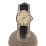 稼働 腕時計 LONGINES ロンジン 17 5601 手巻き ラウンド シルバー色文字盤 ベルト尾錠社外品 H1284