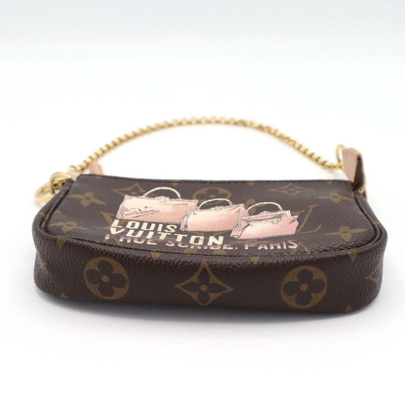 LOUIS VUITTON LV ルイヴィトン M60245 ミニポシェット トランクコレクション アクセソワール モノグラム M3983