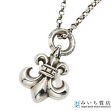 CHROME HEARTS クロムハーツ ネックレス BSフレア ロールチェーン 925 約12.9g アクセサリー 袋 26k593-2
